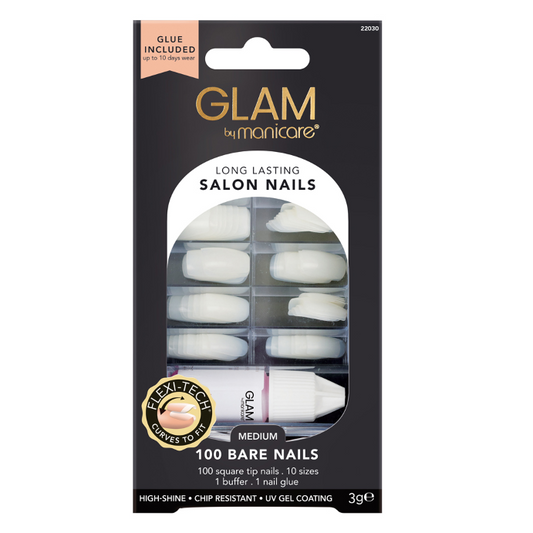 Glam by Manicare Salon Nails 100 Pieces