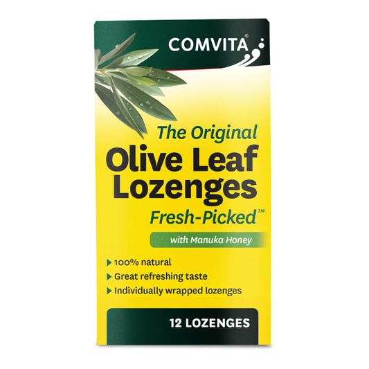 Comvita The Original Olive Leaf Lozenges with Manuka Honey 12 Lozenges