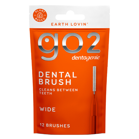 Dentagenie Interdental Brush Wide Orange 12 Pack