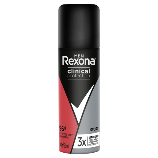 Rexona Men Clinical Protection 96H Antiperspirant Deodorant Sport 50mL