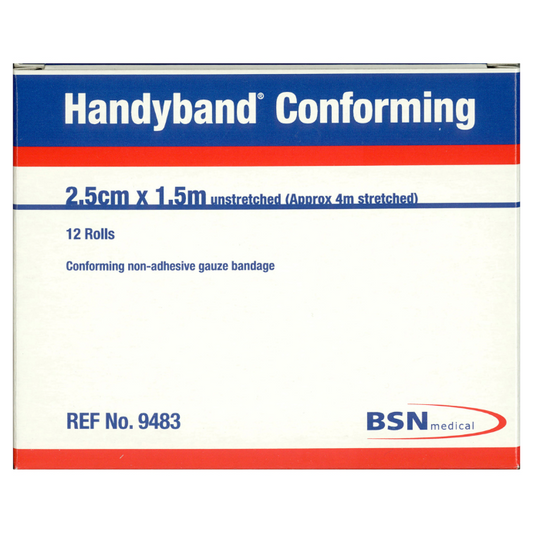 Handyband Easifix K Retention Bandages 2.5cm x 1.5m