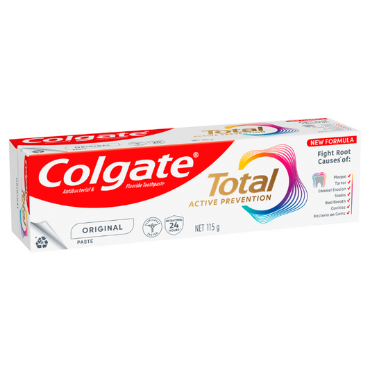 Colgate Total Active Prevention+ Toothpaste Original 115g