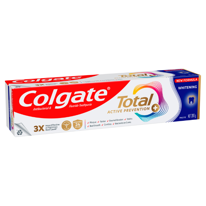 Colgate Total Active Prevention+ Toothpaste Whitening 200g
