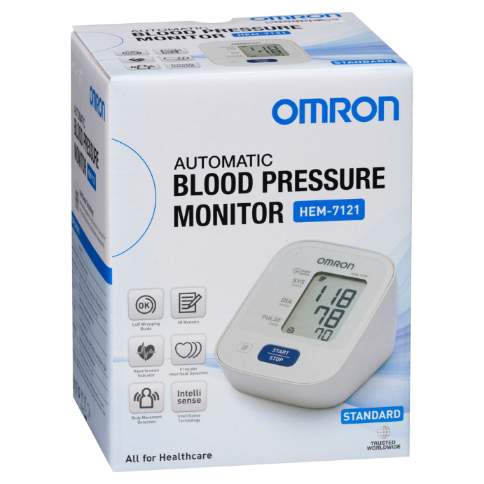 Omron Automatic Blood Pressure Monitor HEM-7121