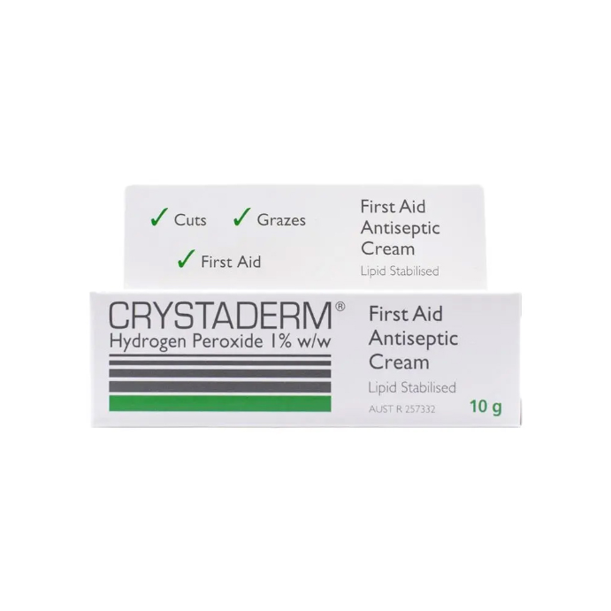 Crystaderm First Aid Antiseptic Cream 10g
