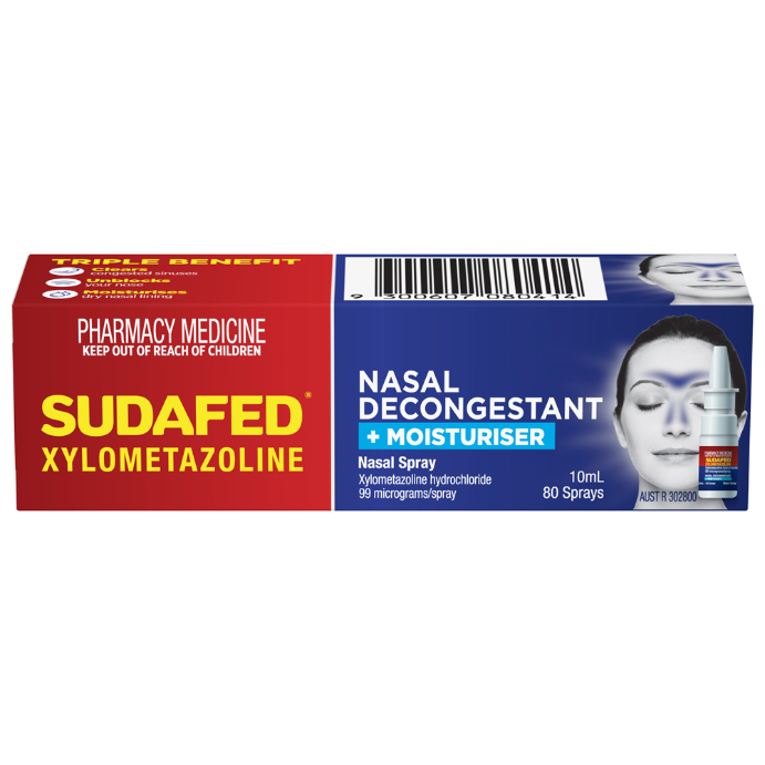 Sudafed Xylo Nasal Decongestant Spray 10mL