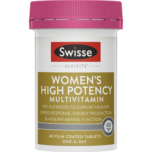 Swisse Ultivite Women's High Potency Multivitamin 40 Tablets