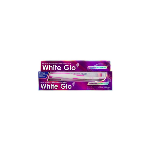 White Glo Toothpaste 2 In 1 150g