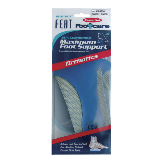 Neat Feat Max Foot Support Insoles Medium 1 Pair