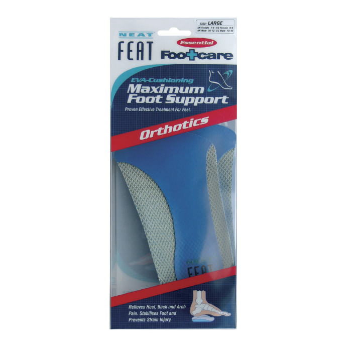 Neat Feat Max Foot Support Insoles Large 1 Pair