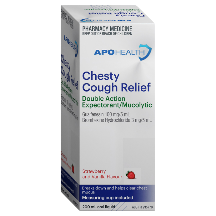 APO HEALTH Chesty Cough Relief 200mL