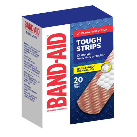 BAND-AID Tough-Strips Bandages 20 Strips