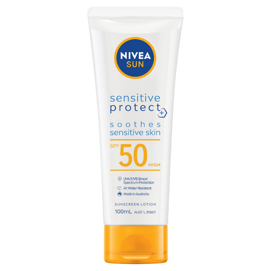 NIVEA Sensitive Protect SPF50 Sunscreen Lotion 100mL