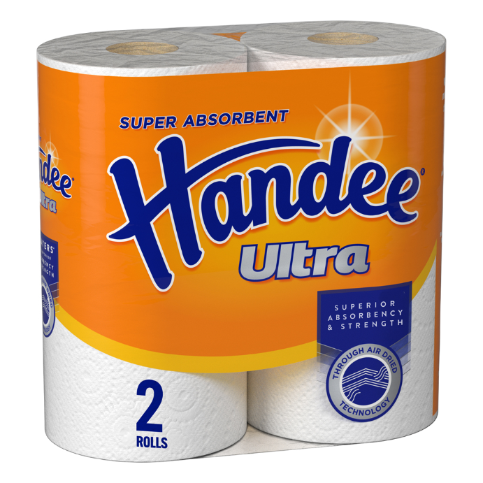 HANDEE Ultra Paper Towels White 2 Pack