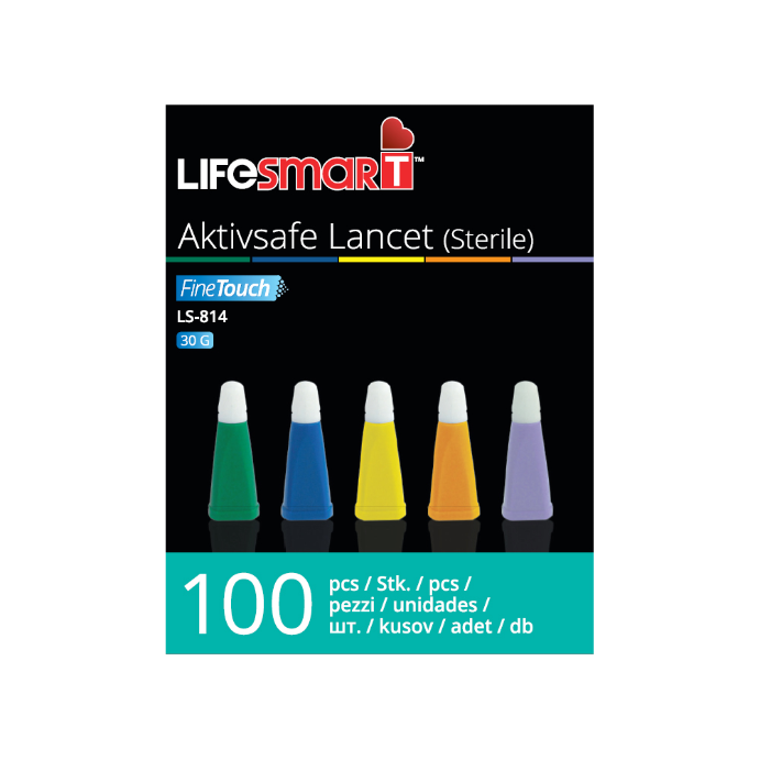 LifeSmart Aktisafe Safety Lancet 100 Pack