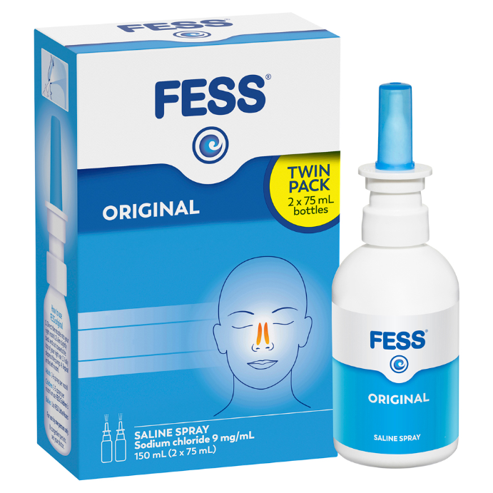 FESS Original Saline Spray 2 x 75mL