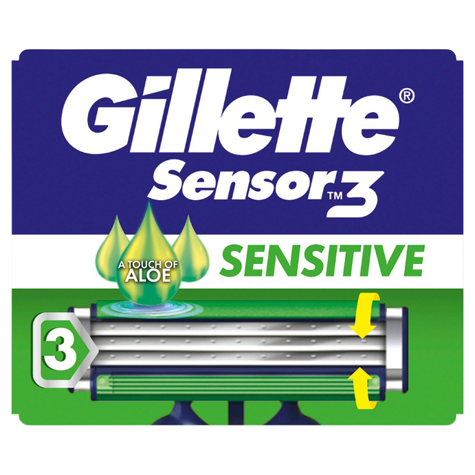Gillette Sensor3 Sensitive Razors 4 Pack