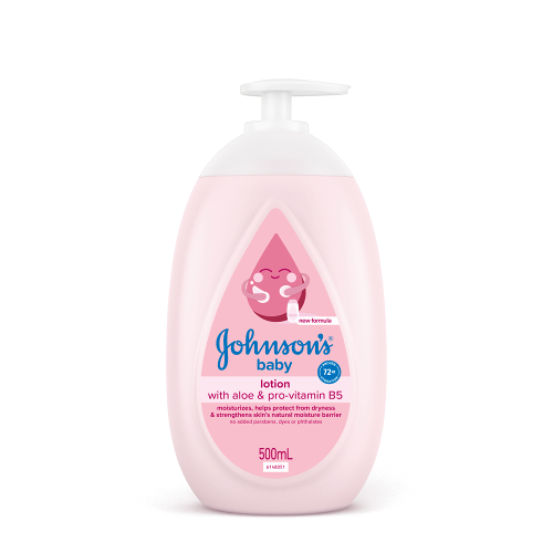 Johnson's Baby Lotion with Aloe & Pro-Vitamin B5 500mL