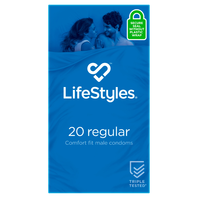 LifeStyles Regular Condoms 20 Pack
