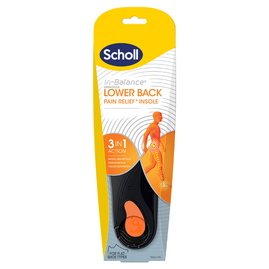 Scholl In-Balance Lower Back Orthotic Insole Large 1 Pair