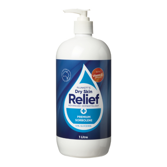 Plunketts Plunkett's Dry Skin Relief Vitamin E Premium Sorbolene 1 Litre