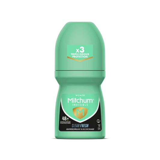 Mitchum Women Invisible Roll-On 48HR Clear Fresh 50mL