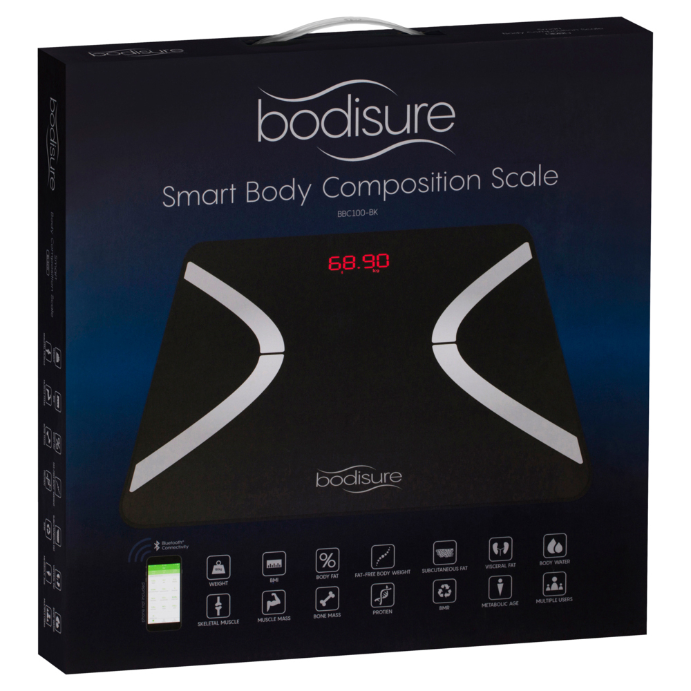 BodiSure Smart Composition Scale Black