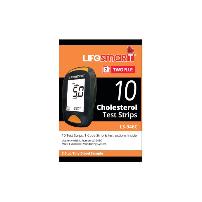 LifeSmart Cholesterol Strips 10 Strips