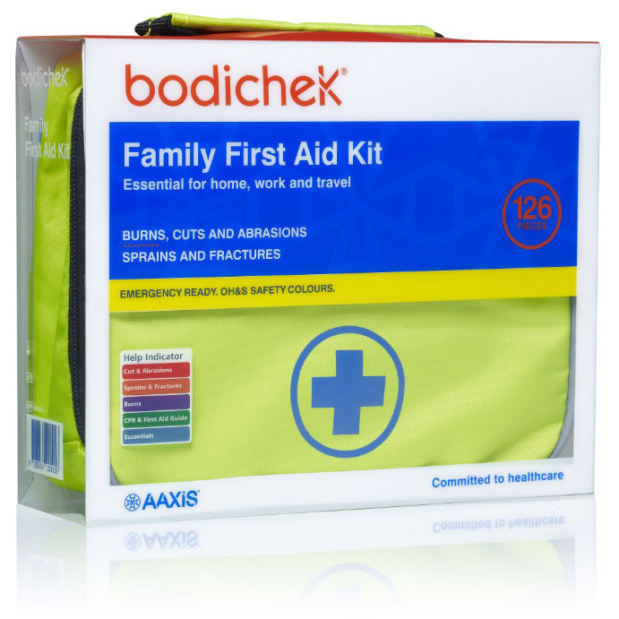 Bodichek First Aid Kit 126 Piece Set