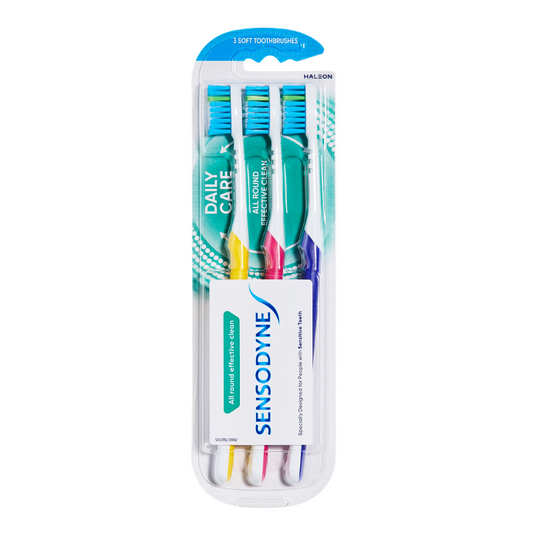 Sensodyne Daily Care Soft Toothbrushes 3 Pack