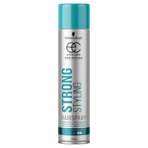 Schwarzkopf Extra Care Strong Styling Hairspray Extra Strong Hold 250g