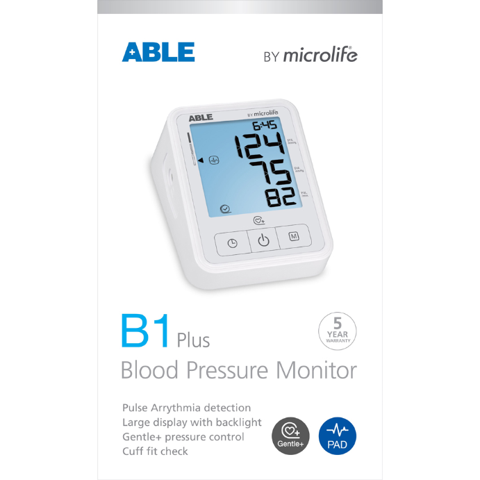 ABLE B1 Plus Blood Pressure Monitor