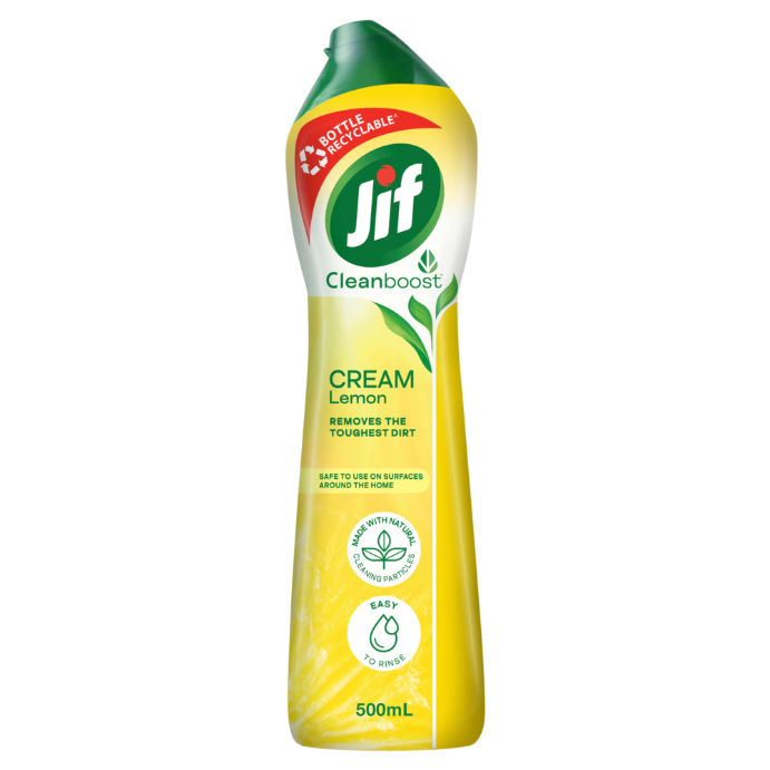 JIF Cream with Micro Particles Lemon 500mL