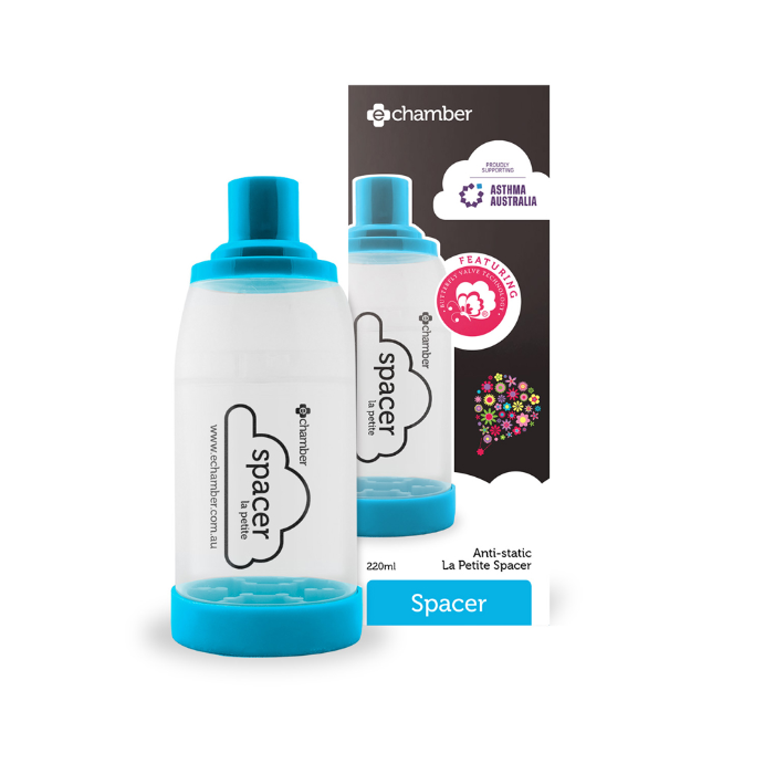 e-Chamber La Petite 220mL Asthma Spacer Small