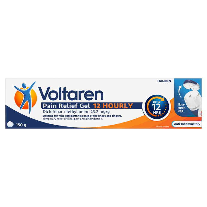 Voltaren Pain Relief Gel 12 Hourly 150g