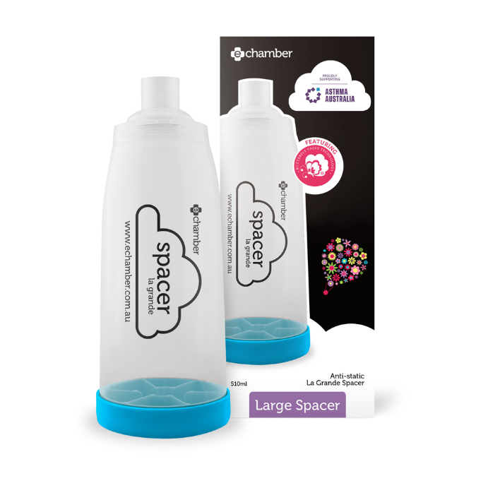 e-Chamber La Grande 510mL Asthma Spacer Large
