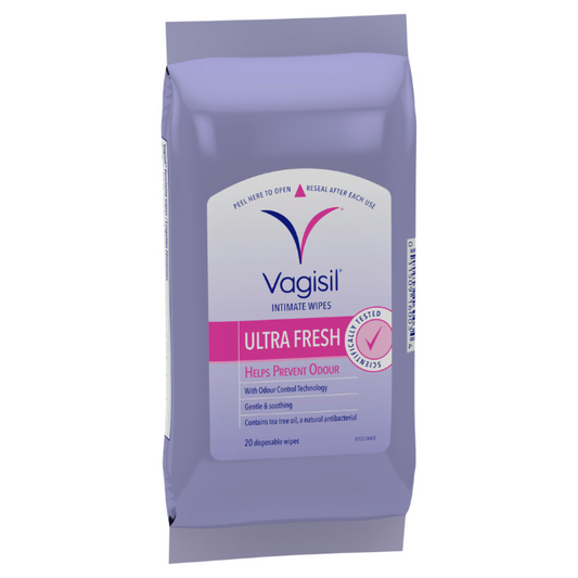 Vagisil Intimate Wipes Ultra Fresh 20 Wipes