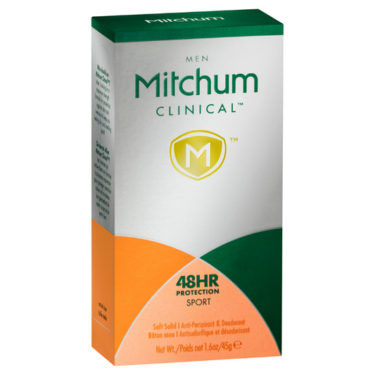 Mitchum Men Clinical Antiperspirant Deodorant Sport 45g