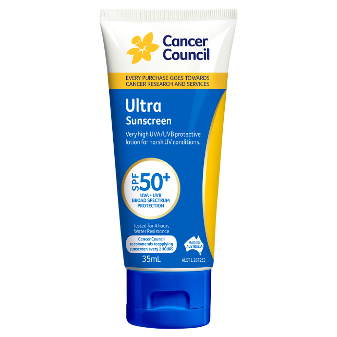 Cancer Council Ultra Sunscreen SPF50+ 35mL