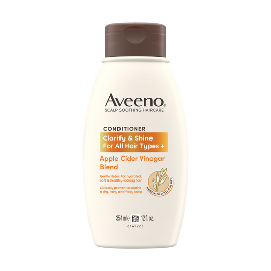 Aveeno Apple Cider Vinegar Clarifying Conditioner for Dull Hair 354mL