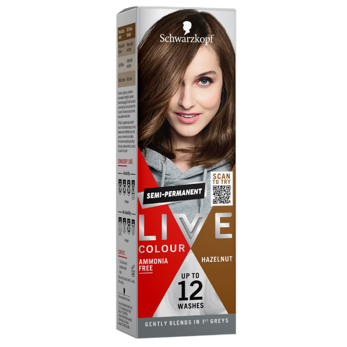 Schwarzkopf LIVE Colour Hazelnut 75mL