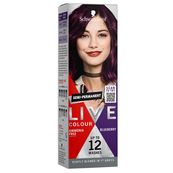 Schwarzkopf LIVE Colour Blueberry 75mL