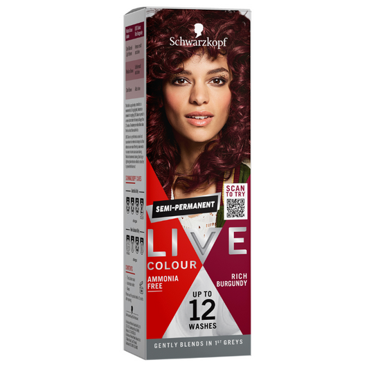 Schwarzkopf LIVE Colour Rich Burgundy 75mL