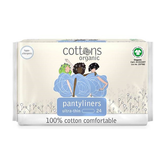 Cottons Ultra Thin Panty Liners 24 Pack