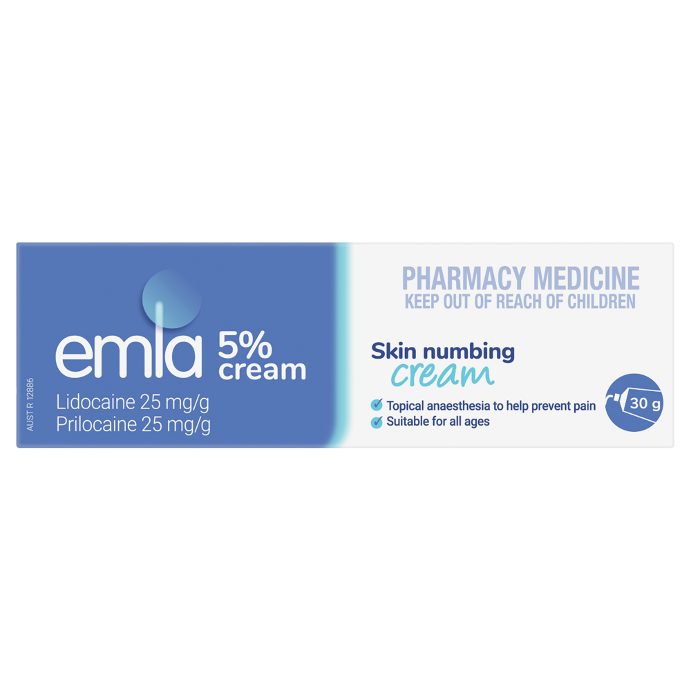 EMLA 5% Skin Numbing Cream 30g