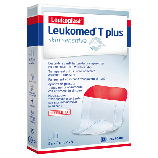Leukomed T Plus Island Dressings 5cm x 7.2cm