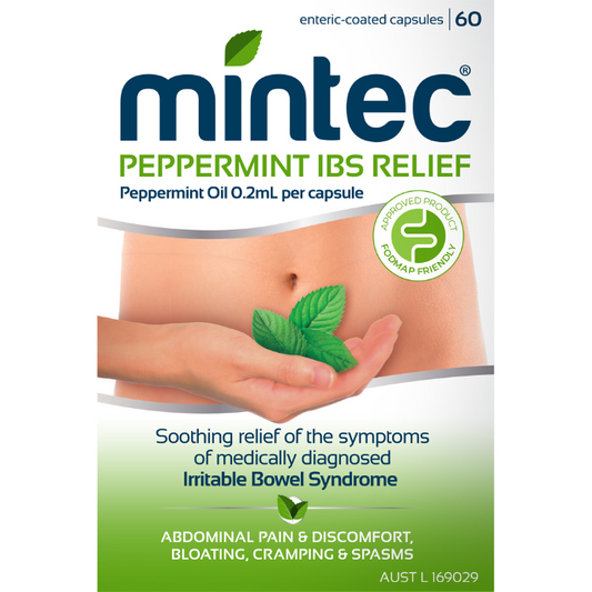 Mintec IBS Relief 60 Capsules