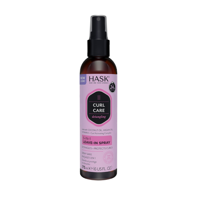HASK Curl Care Detangling 5-in-1 Leave-In Spray 175mL