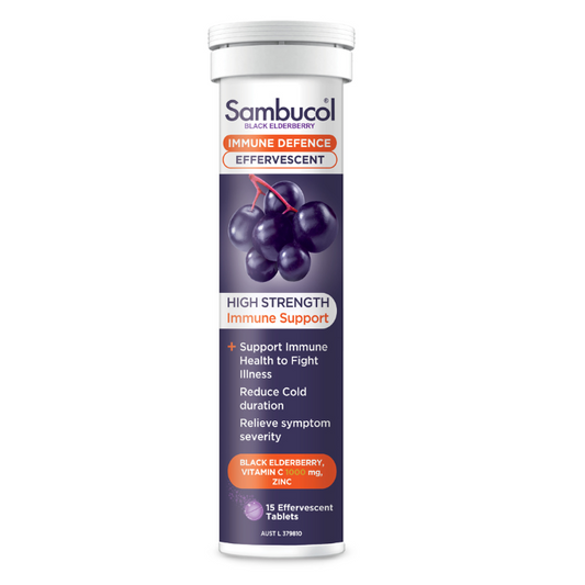 Sambucol Immune Defence Black Elderberry 15 Tablets