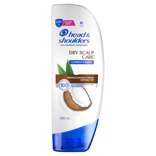 Head & Shoulders Dry Scalp Care Coconut Oil Anti Dandruff Conditioner 400mL